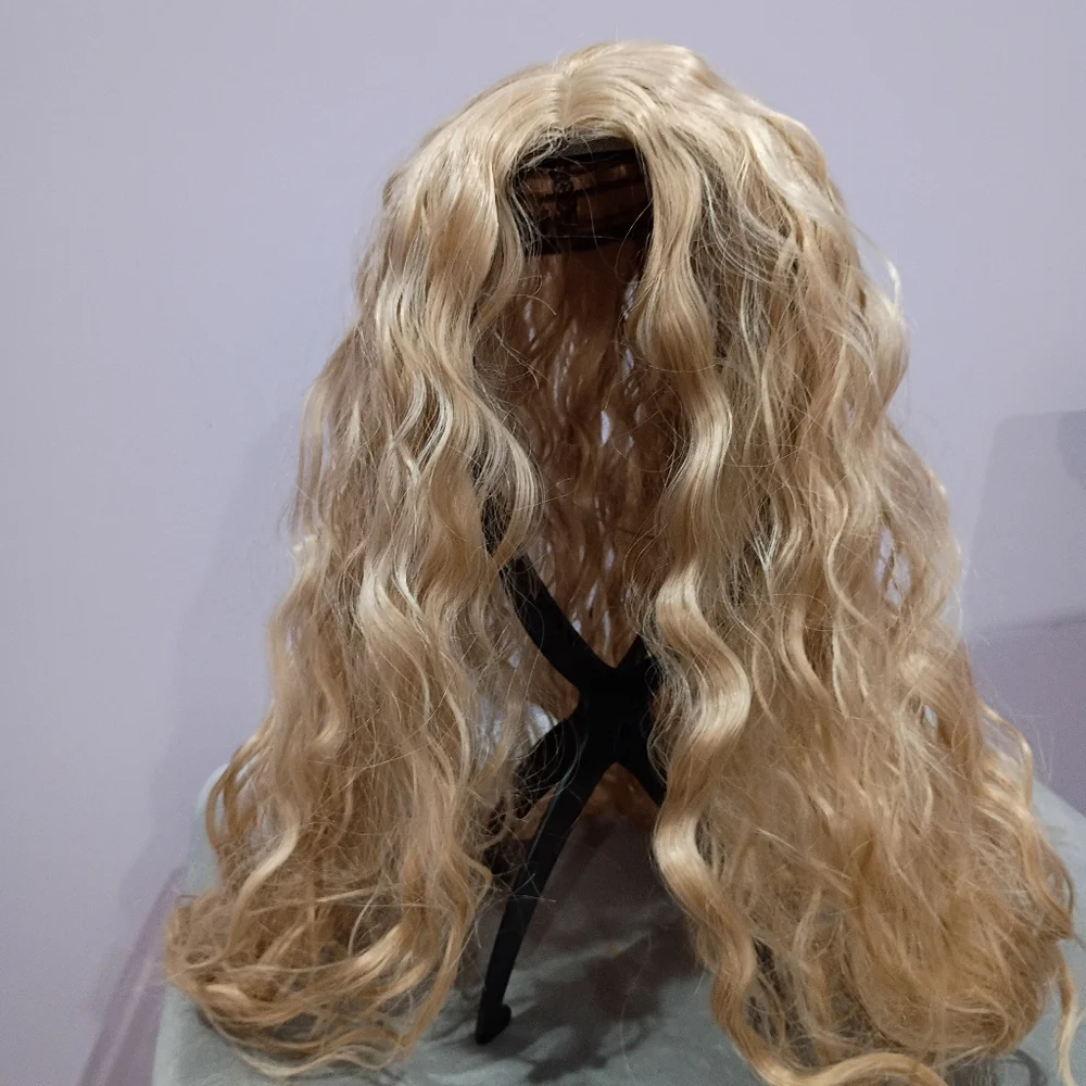 Curly Hair Toppers For Women with Thinning Hair Synthetic 6.5’’x6.5’’ Ladies Wig